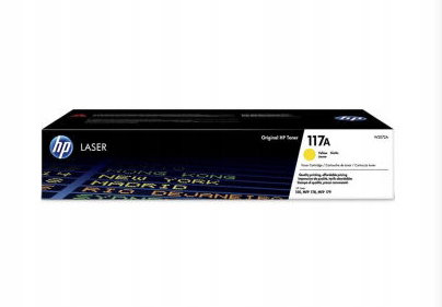 Toner HP 117A W2072A Yellow 70 procent opakowanie zastępcze oryginał