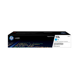 Toner HP 117A W2071A 80 procent opakowanie zastępcze oryginał cyjan