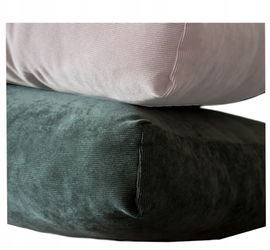 Sztruksowa poszewka na zagłówek na poduszkę na suwak 30x65x10cm Kolory