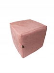 Pokrycie pokrowiec narzuta na puf 35x35x35 zamsz welurowy