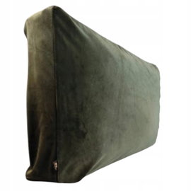 1 Pokrowiec na PODUSZKĘ salonu 60x70x10cm Elastyczny welur na suwak kolory