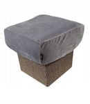 Stylowy i elastyczny pokrowiec na Puf 40x40x15cm Ochrona i Styl kolor