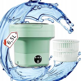 Mini pralka, przenośna składana pralka 6,5 l wtyczka UK