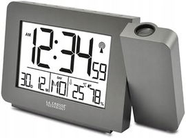 Budzik sterowany radiem z projekcją La Crosse Technology WT522