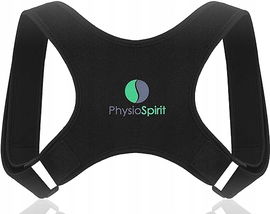 Korektor postawy klasy premium PhysioSpirit czarny rozm. L,XL