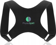 Korektor postawy klasy premium PhysioSpirit czarny rozm. L,XL