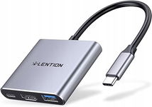 Koncentrator LENTION 3-in-1 USB C C14