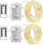Girlanda świetlna BXROIU 2 x 50 diod LED na baterie