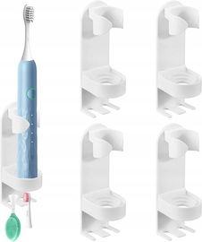 Uchwyt na szczoteczki elektrycznej do zębów,bez wiercenia 4szt