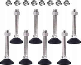 Regulowana stopka, - M10 x 100 MM 8 szt