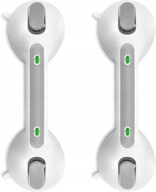 Uchwyt prysznicowy bez wiercenia,29 cm-2szt