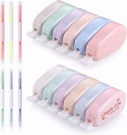 Taśma korekcyjna, 12 szt z 6 markerami