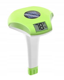 Solarny termometr basenowy, z dużym wyświetlaczem zielony