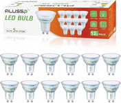 Żarówki LED GU10, ciepła biel 2700 K, 5 W 12szt