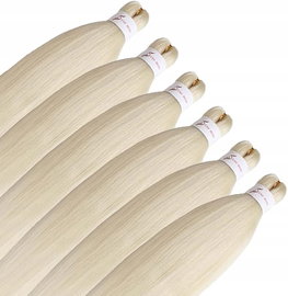 Proste włosy do warkocza 66 cm blond