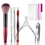 Zestaw do manicure i pedicure 10 szt