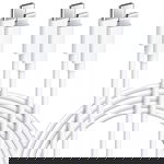 Zestaw 3 kabli USB C do Lighting, 1 m, 2 m, 3 m