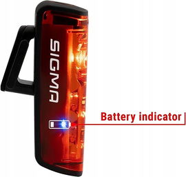 Światło rowerowe Sigma Sport BLAZE 15 lm akumulator