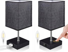 Lampka nocna z możliwością przyciemniania 2 szt