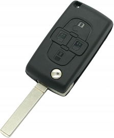 Obudowa kluczyka zamiennego , kompatybilna z Peugeot 1007 807