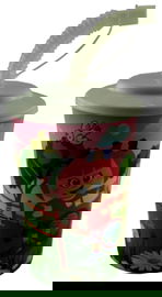 KUBEK ZE SŁOMKĄ RURKĄ DO NAPOJÓW SOKÓW Z POKRYWKĄ  500 ML