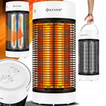 PROMIENNIK PODCZERWIENI WOLNOSTOJĄCY 1200W GRZEJNIK ELEKTRYCZNY 53 cm IP55