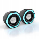 Mini Głośniki z Stereo USB 3,5 mm AUX-in Przenośny Głośnik Do Komputera