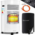 Grzejnik Piec Gazowy Ceramiczny 4200 W w Zestawie Regulator Pokrowiec