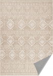 Dywan Do Sypialni Salonu Antypoślizgowy Styl Boho 120 x 170 cm Cappuccino