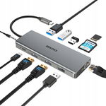 EUASOO USB C HUB 11 w 1 ROZGAŁĘŹNIK ADAPTER
