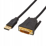 Kabel Połączeniowy AmazonBasics DisplayPort Na DVI Full-HD 0,9 m