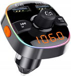 Transmiter Samochodowy Bluetooth FM ŁADOWARKA USB