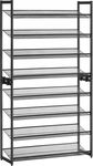 REGAŁ NA BUTY SZAFKA INDUSTRIALNA 164 CM 8 poziomów LOFT