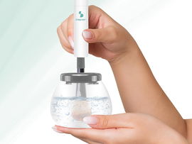 BEPER Zestaw Do Czyszczenia Pędzli Do Makijażu Z 7 Adapterami W Zestawie