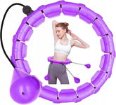 SMART HULA HOP Z OBCIĄŻENIEM OBCIĄŻNIKIEM ODCHUDZAJĄCE Z WYPUSTKAMI HULAHOP
