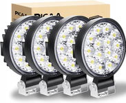 Okrągły Reflektor Roboczy LED 3,2 cala 42W LAMPA SZPERACZ ZESTAW 4 SZTUK