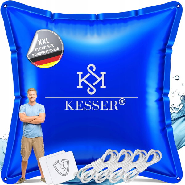 Poduszka Basenowa Na Zimę 120x120 cm Osłona Basenu z Podwójnym Szwem LINKI