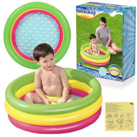 Basen brodzik dmuchany dla dzieci wanienka miękkie dno 70x24 Bestway 51128