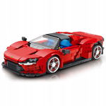 KLOCKI REOBRIX LUKSUSOWY SUPERSAMOCHÓD FERRARI DAYTONA SP3 STATIC 1168 PCS