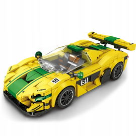 Zestaw klocków konstrukcyjnych SAMOCHÓD AUTO MCLAREN dla dzieci TECHNIC