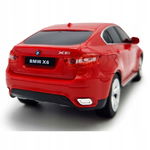 SAMOCHÓD ZDALNIE STEROWANY RC AUTO NA PILOT BMW X6 LEDY GUMOWE KOŁA RED