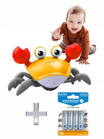 PEŁZAJĄCY KRAB ZABAWKI DLA NIEMOWLĄT PREZENT