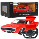 1970 Dodge Charger RT czerwony RASTAR model 1:16 Zdalnie sterowane auto + P