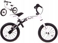 Rowerek biegowy dla dzieci Boomerang SporTrike Biały Nauki jazdy + Zmienny