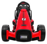 Gokart na akumulator Bolid XR-1 dla dzieci Czerwony + Regulowana kierownica