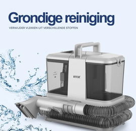 Odkurzacz piorący RYER PRO do czyszczenia tapicerki w samochodzie dywanu i sof
