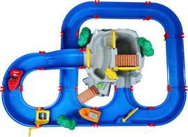 AquaPlay edukacyjny Tor Wodny, Góra z wodospadem