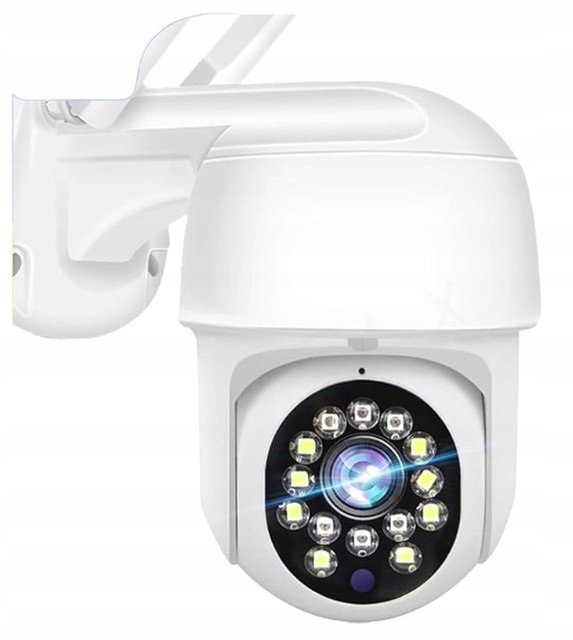 Kamera IP wewnętrzna, zewnętrzna 2 MPix WiFi Obrotowa Zewnętrzna Monitoring