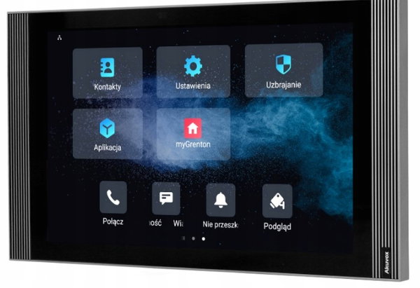 Akuvox S567G - Monitor do wideodomofonu. 10 cali. Kolor Czarny