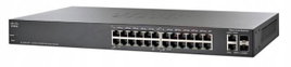 Switch CISCO SLM224PT-EU (SF 200-24P) 24-Port 10/100 PoE Smart Switch